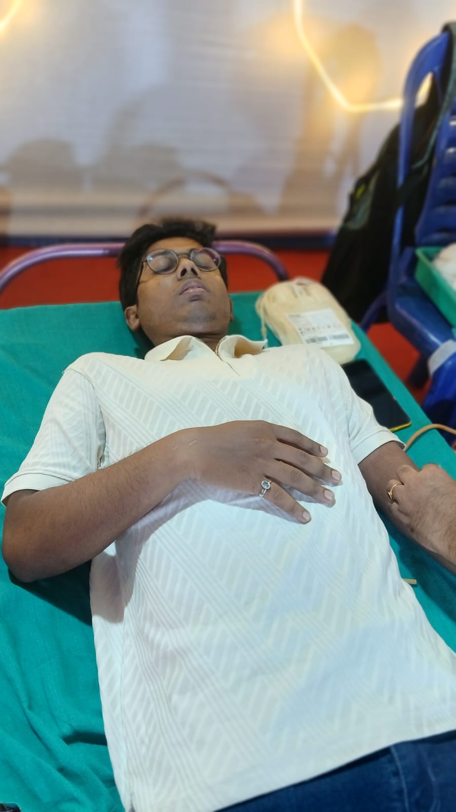voluntary blood donation camp